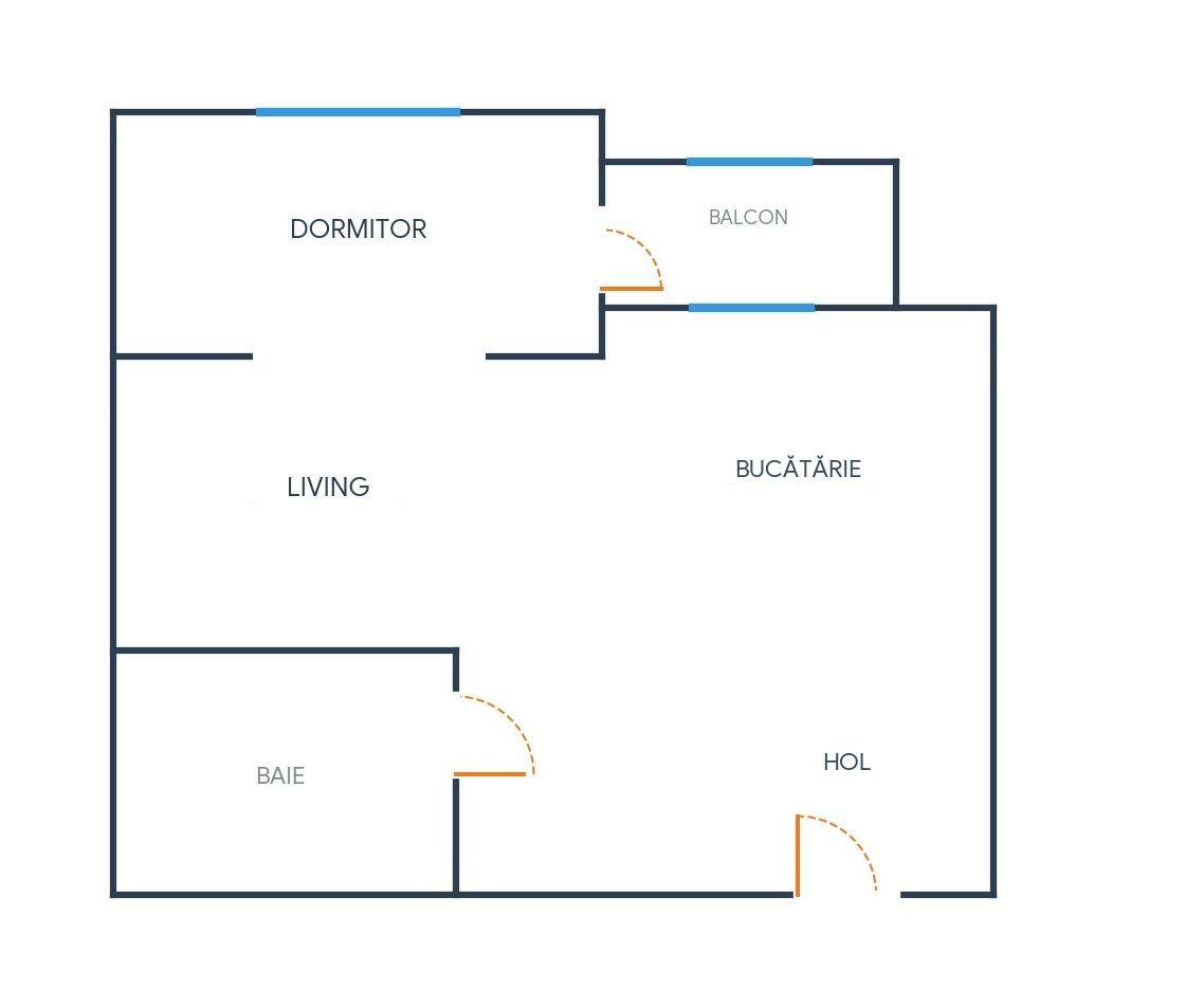 Apartament 2 camere, mobilat, et. 1, parcare inclusa, Rasarit de Soare Pacurari — fotografia 3